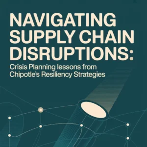 پیمایش اختلالات زنجیره تامین  درس‌های برنامه‌ریزی بحران از استراتژی‌های انعطاف‌پذیری Chipotle