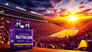 برند مشهور «ساوت‌ساید» با دانشگاه ایالتی لوئیزیانا برای برگزاری باشکوه مسابقات همکاری می‌کند