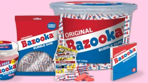 Bazooka بازار 48 میلیارد دلاری شیرینی و شکلات را با تبدیل آبنبات به «سرگرمی خوراکی» می‌بلعد