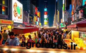 طعم تایمز اسکوئر  جشنواره غذا در قلب نیویورک