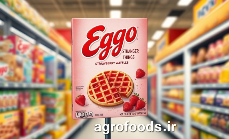 علاقه‌مندان سریال «چیزهای عجیب» بشتابند  ویفرهای توت‌فرنگی Eggo به بازار آمد