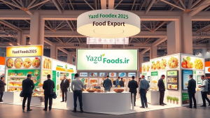 نمایشگاه «یزد فودکس ۱۴۰۴» میزبان هیئت‌های تجاری کشورهای منطقه