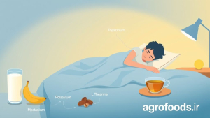 فرمول خواب راحت: ۵ ماده غذایی که شبها معجزه میکنند