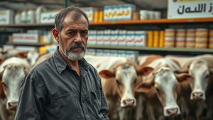 صنعت لبنیات  گرفتار تب دوگانه تورم و تب برفکی