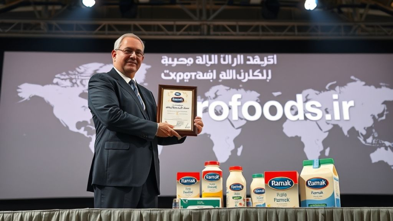 رامک، پیشگام در شفاف‌سازی مسیر صادرات لبنیات ایران