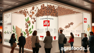 «ایلی» با یک نمایشگاه جذاب در «هادسون یاردز» از هنر و فرهنگ نهفته در قهوه‌اش پرده برداشت