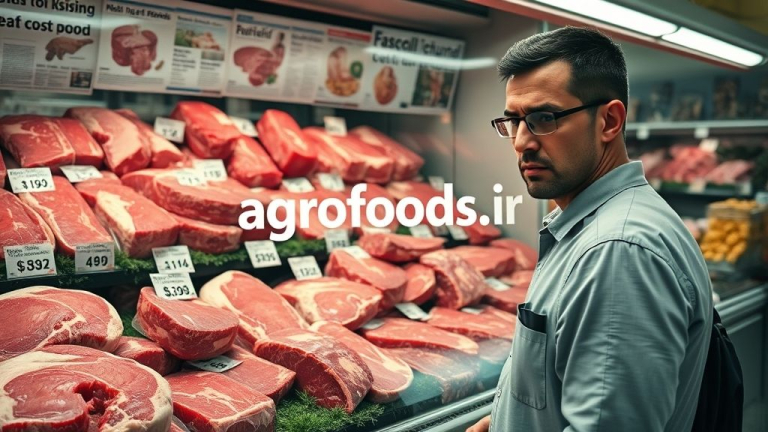 قیمت گوشت همچنان اوج می‌گیرد