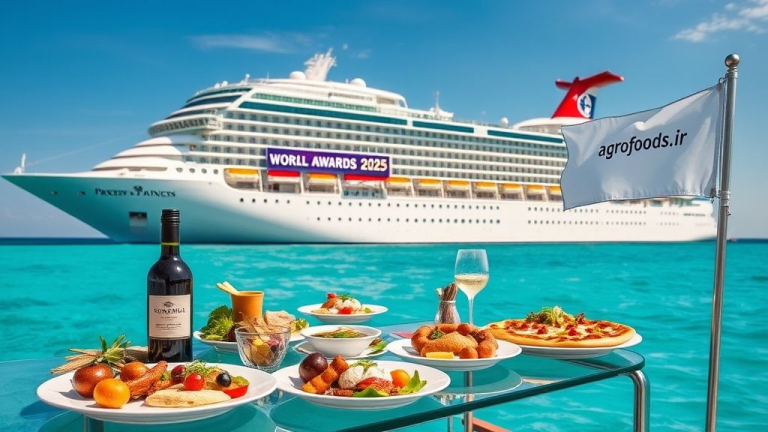 «رویال پرنسس» برنده جایزه بهترین کشتی کروز جهان در حوزه آشپزی شد