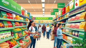 آمازون  بهینه‌سازی سبد محصولات غذایی با برند اختصاصی