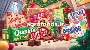 نسل جدید محصولات نستله برای کریسمس ۲۰۲۵: کیت‌کت زنجبیلی و شکلات مثلث سبز در راه است