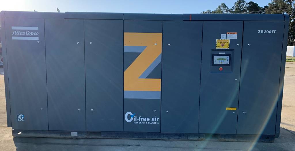 نمونه کمپرسور اویل فری اطلس کوپکو