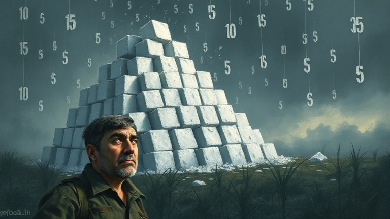 سقوط بی‌سابقه قیمت شکر به پایین‌ترین سطح در ۵ سال گذشته؛ آیا امید به صعود دوباره هست؟