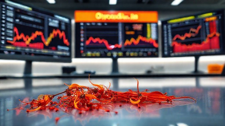 تب و تاب معاملات زعفران در بورس کالای ایران