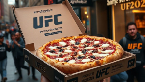 یواف‌سی و دِینا وایت با پیتزای  بهترین پیتزای تاریخ  بازار را منفجر می‌کنند