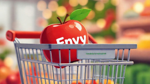 جشنواره سیب‌های ENVY™ در روز ملی سیب سرخ؛ ۲۵ هزار سیب رایگان در اینستاکارت