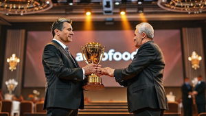 زعفران سحرخیز، برنده نشان عالی «مدیر سال» در دهمین اجلاس سراسری شد