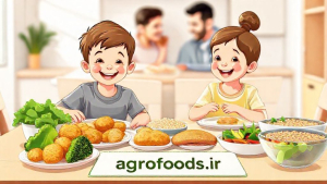 سالم و سریع برای کودکان  علم ناگت و شنیتسل را بازنگری می‌کند